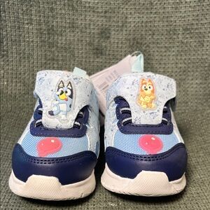 Kids Shoes - Blue and White